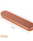 CAJA para pinzas DOBLE metalica - Lash Shop Canarias Tweezer Box Oro Rosa