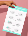 Plantilla de Mapping Extensiones de Pestañas - Lash Shop Canarias