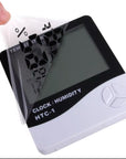 HIGROMETRO medidor de temperatura y humedad con reloj digital inteligente (Copy) - Lash Shop Canarias Hygrometers Default Title
