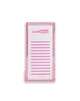Caja con la bandeja extraíble / palet para extensiones de pestañas - Lash Shop Canarias Gris Oscuro