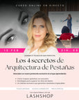Curso Online – Técnica de Ojos Perfectos: Arquitectura Avanzada de Pestañ - Lash Shop Canarias Infoproducto Default Title