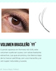 VOLUMEN BRASILEÑO 2D YY - MIX - Lash Shop Canarias Extensiones de Pestañas CC / 8-13mm