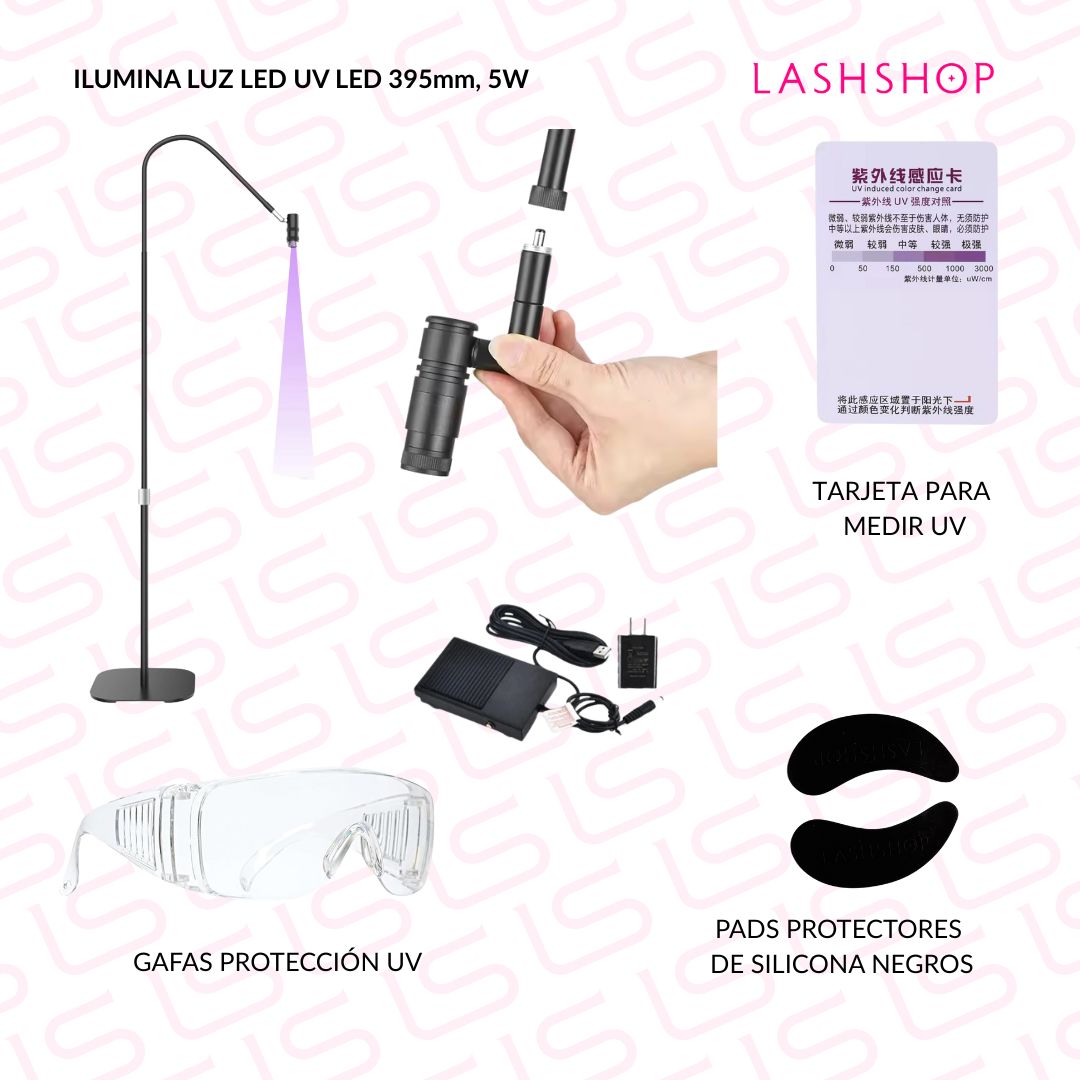 ILUMÍNA by LashShop – Lámpara UV LED Profesional (PRE VENTA) para Extensiones de Pestañas - Lash Shop Canarias uvlamp Default Title