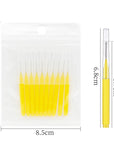 Mini Cepillos para Cejas 10un - Lash Shop Canarias dental brush Color aleatorio