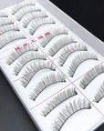 Pestañas para practicas 10 pares - NATURALES - Lash Shop Canarias Default Title