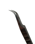 Pinzas ´LUNA´curvadas de VOLUMEN con punta de FIBRA - Lash Shop Canarias Eyelash extensions tweezers Default Title