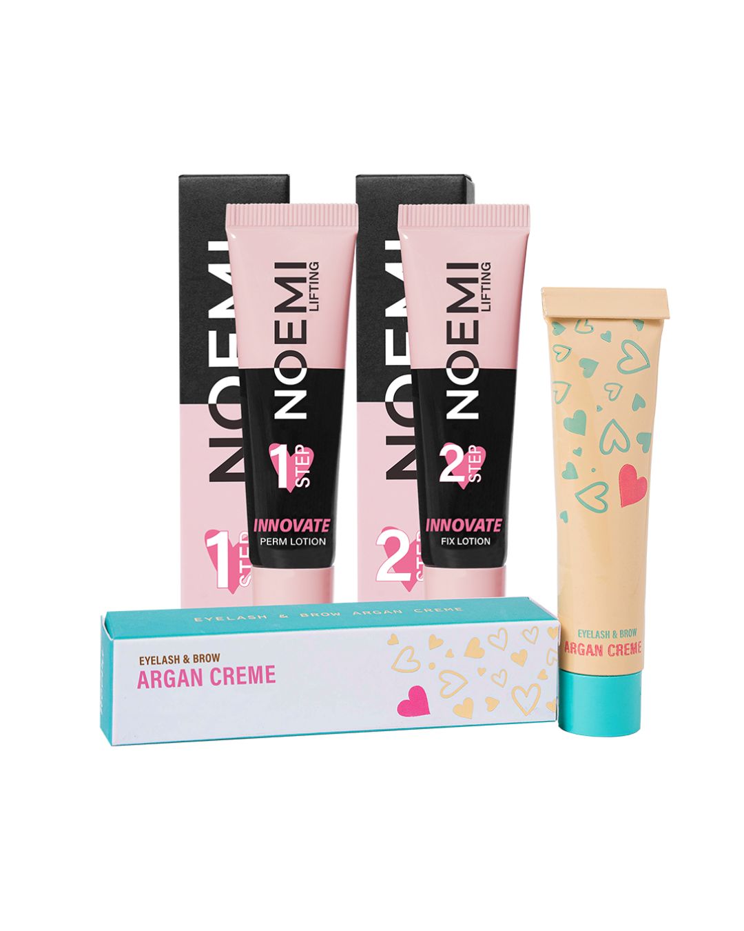 Set Noemi Innovate Lifting – Pasos 1 & 2 + Crema de Argán - Lash Shop Canarias lamination Default Title