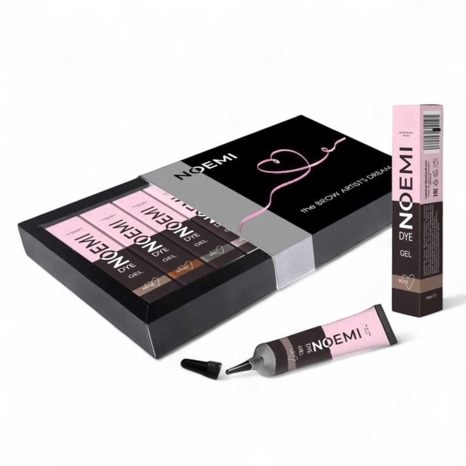 NOEMI Kit Tinte en Gel DYE – 5 Tonos - Lash Shop Canarias kit tinte Default Title