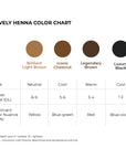 HENNA SACHETS- SOBRES 1g LOVELY - Lash Shop Canarias Henna Brows Accessory 01 Brilliant Light Brown ( Marrón claro )