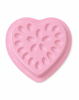 Base autoadhesiva en forma de corazón para pegamento de extensiones de pestañas