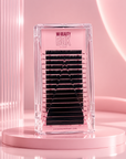 Pestañas Fibra Deluxe clásicas y volumen artesanal en bandejas extraíbles MiBeauty Box