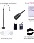 ILUMÍNA by LashShop ( En Pre-Venta ) – Lámpara UV LED Profesional para Extensiones de Pestañas - Lash Shop Canarias uvlamp MODELO DE MESA