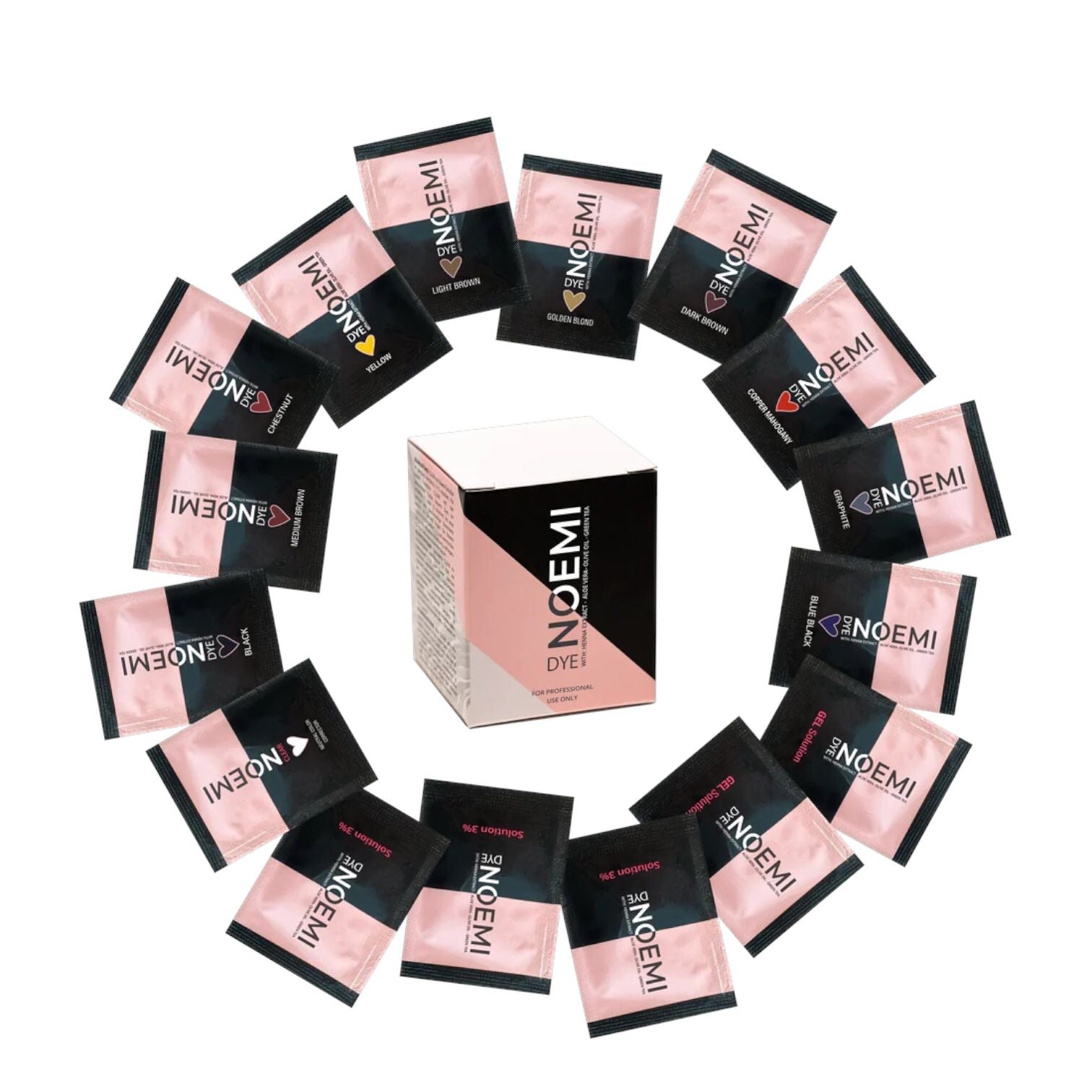 Kit de Prueba Noemi Dye – Tinte para Cejas y Pestañas - Lash Shop Canarias tinte Default Title