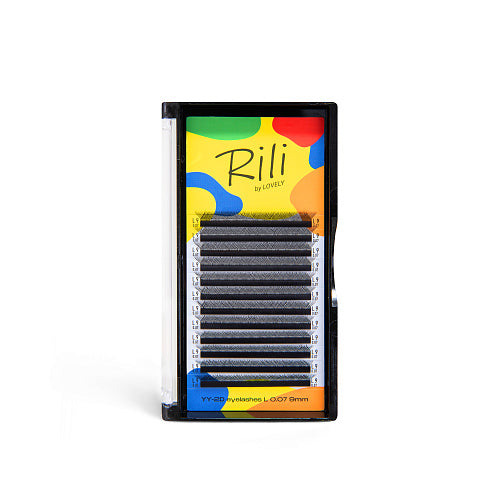 Pestañas individual 3D W de RILI | Extensiones Profesionales de Máxima Retención - Lash Shop Canarias Eyelash Extensions C / 7mm