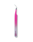Pinza Supreme Híbrida | de Lash Shop - Lash Shop Canarias Eyelash extensions tweezers Rosa doble tono