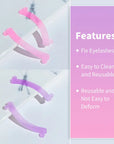 Almohadillas en forma de tira para lifting - Lash Shop Canarias Lash Lift Silicone Pads Rosa