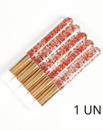 BROCHES DELUXE/Pinceles para limpieza de pestañas - Lash Shop Canarias Herramientas de Pestañas Rojo