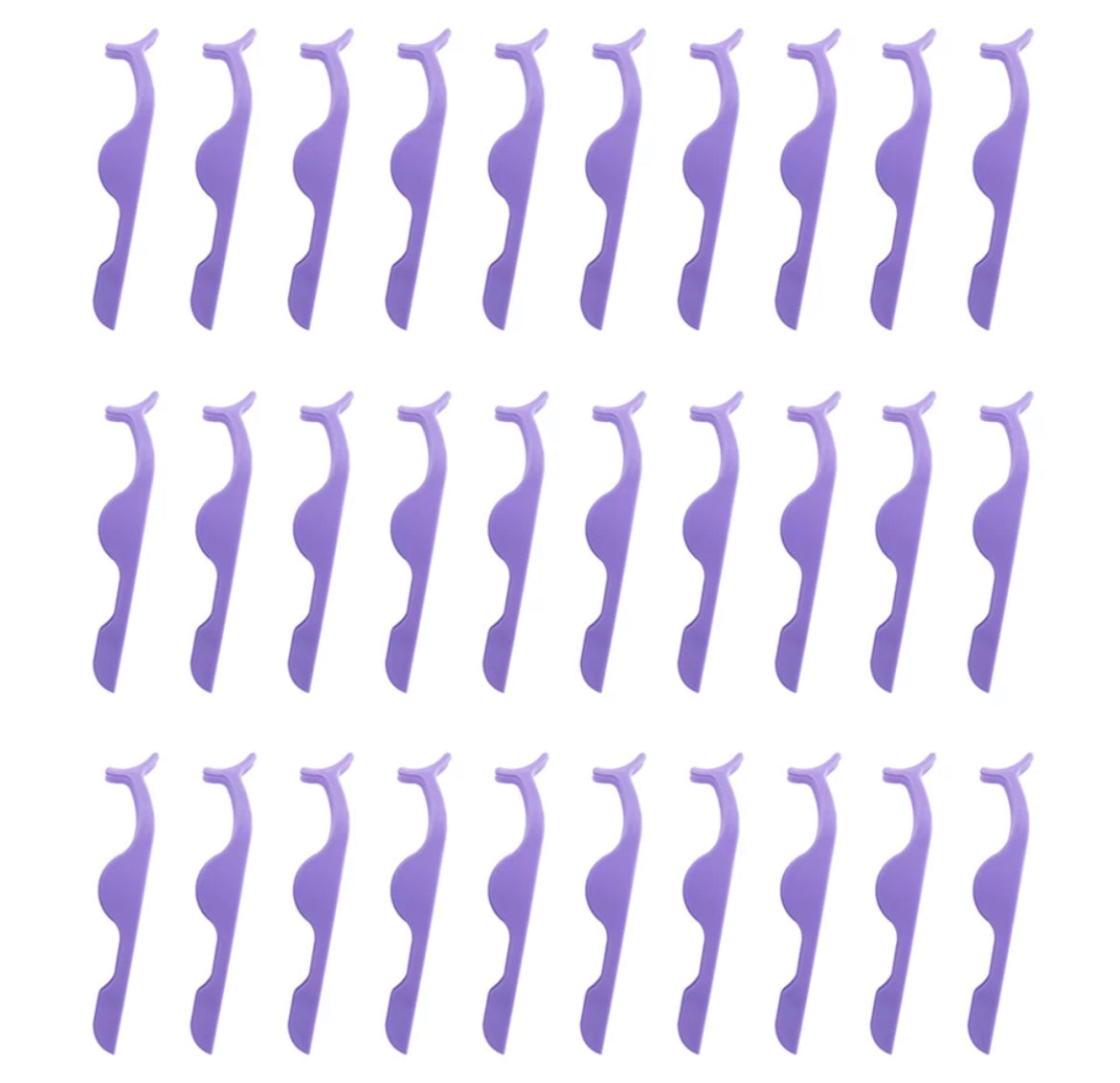 Aplicador de pestañas postizas / Pinzas para pestañas postizas - Lash Shop Canarias Violeta