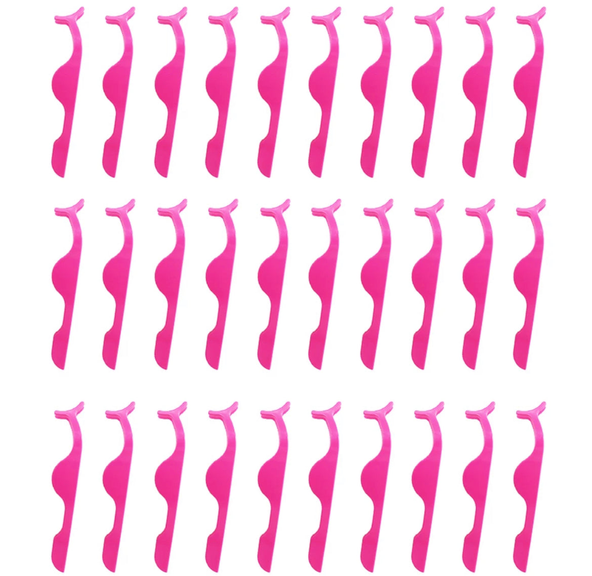 Aplicador de pestañas postizas / Pinzas para pestañas postizas - Lash Shop Canarias Rosa Caliente