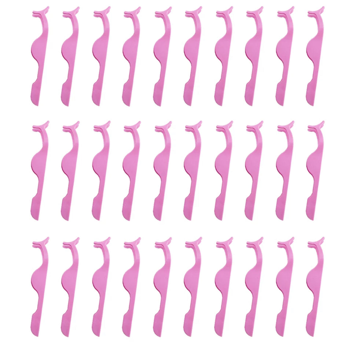 Aplicador de pestañas postizas / Pinzas para pestañas postizas - Lash Shop Canarias Rosa Palo