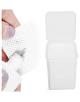 200 Hojas para limpieza de la boquilla de pegamento pestañas - Lash Shop Canarias eyelash extensions materials Blanco