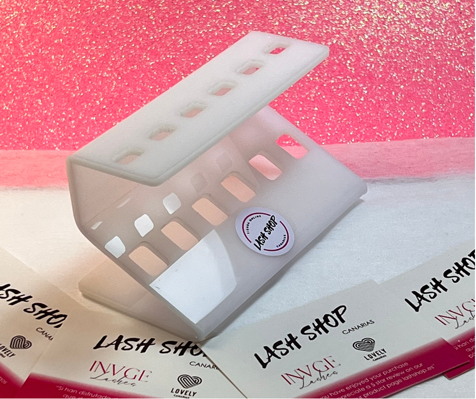 Holder/Shelf for eyelash extension tweezers