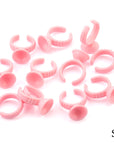Anillos micro Pigmentación / Pestañas rosa 10un - Lash Shop Canarias Uno S1