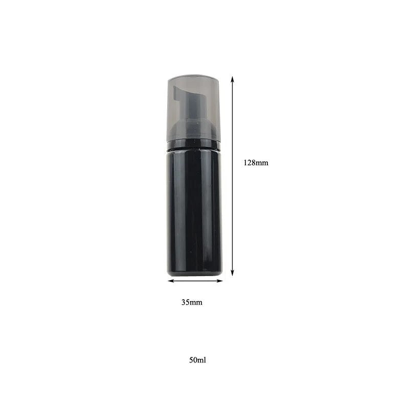 Botella para ESPUMA 50ml / espumadora para champoo de pestañas - Lash Shop Canarias Water Bottles 50ml NEGRA
