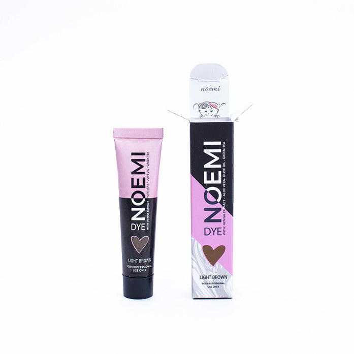 NOEMI TINTE HÍBRIDO EFECTO HENNA PARA CEJAS Y PESTAÑAS (CON ALOE VERA Y TÉ VERDE) - Lash Shop Canarias