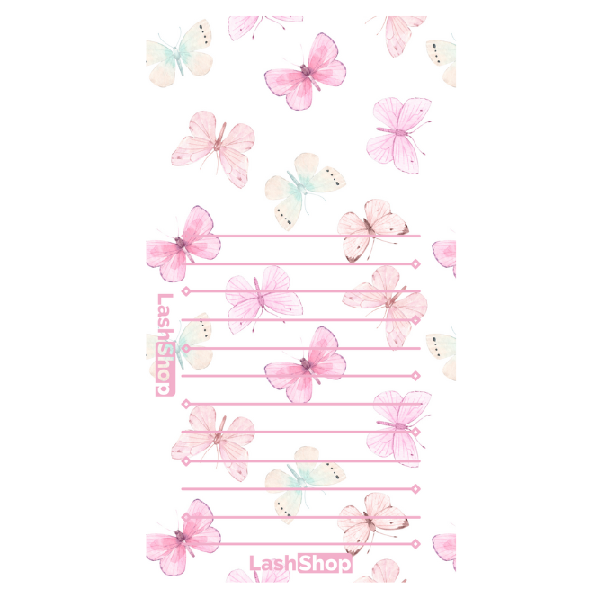 Mariposas rosas palet de metacrilato