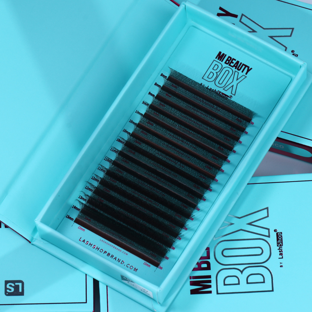 VOLUMEN HAWAIANO CAFÉ 3D W 0.07 - MIX MiBeautyBox - Lash Shop Canarias