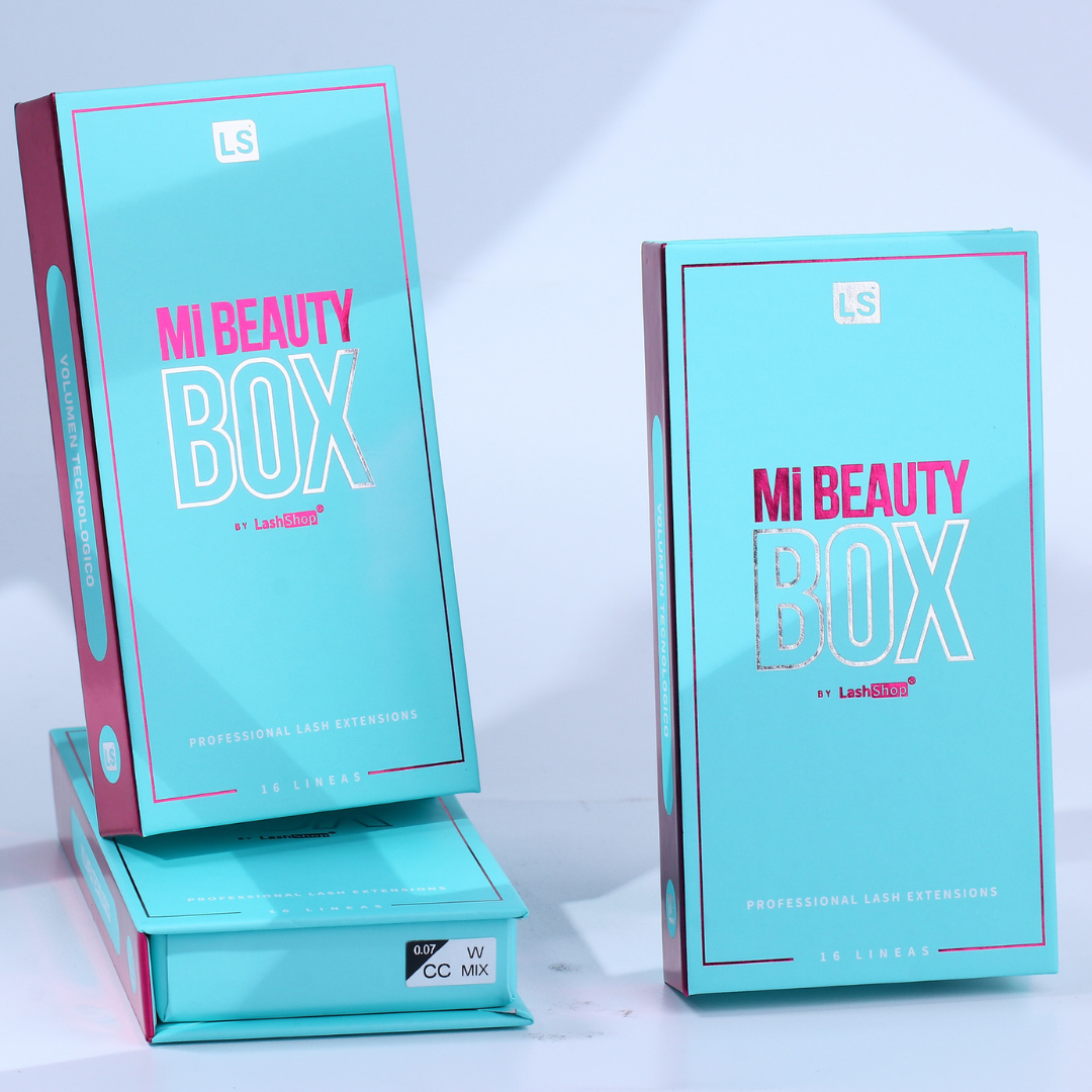 VOLUMEN HAWAIANO CAFÉ 3D W 0.07 - MIX MiBeautyBox - Lash Shop Canarias