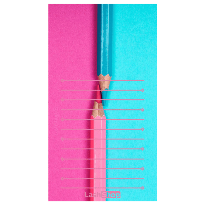 Lapices palet de metacrilato