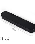 CAJA para pinzas DOBLE metalica - Lash Shop Canarias Tweezer Box Negro