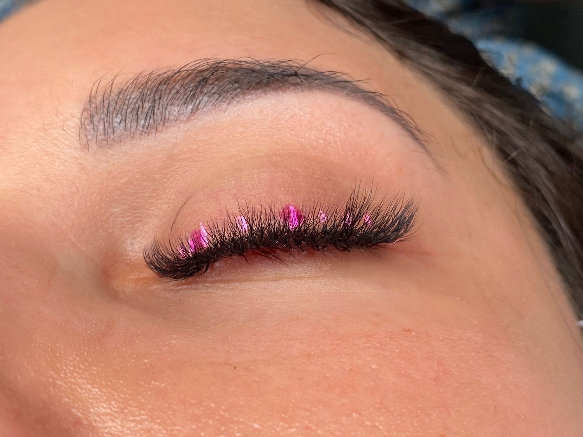 Boligrafo gel marcador pestañas / cejas - Lash Shop Canarias Eyelash Extensions Accessories Violeta