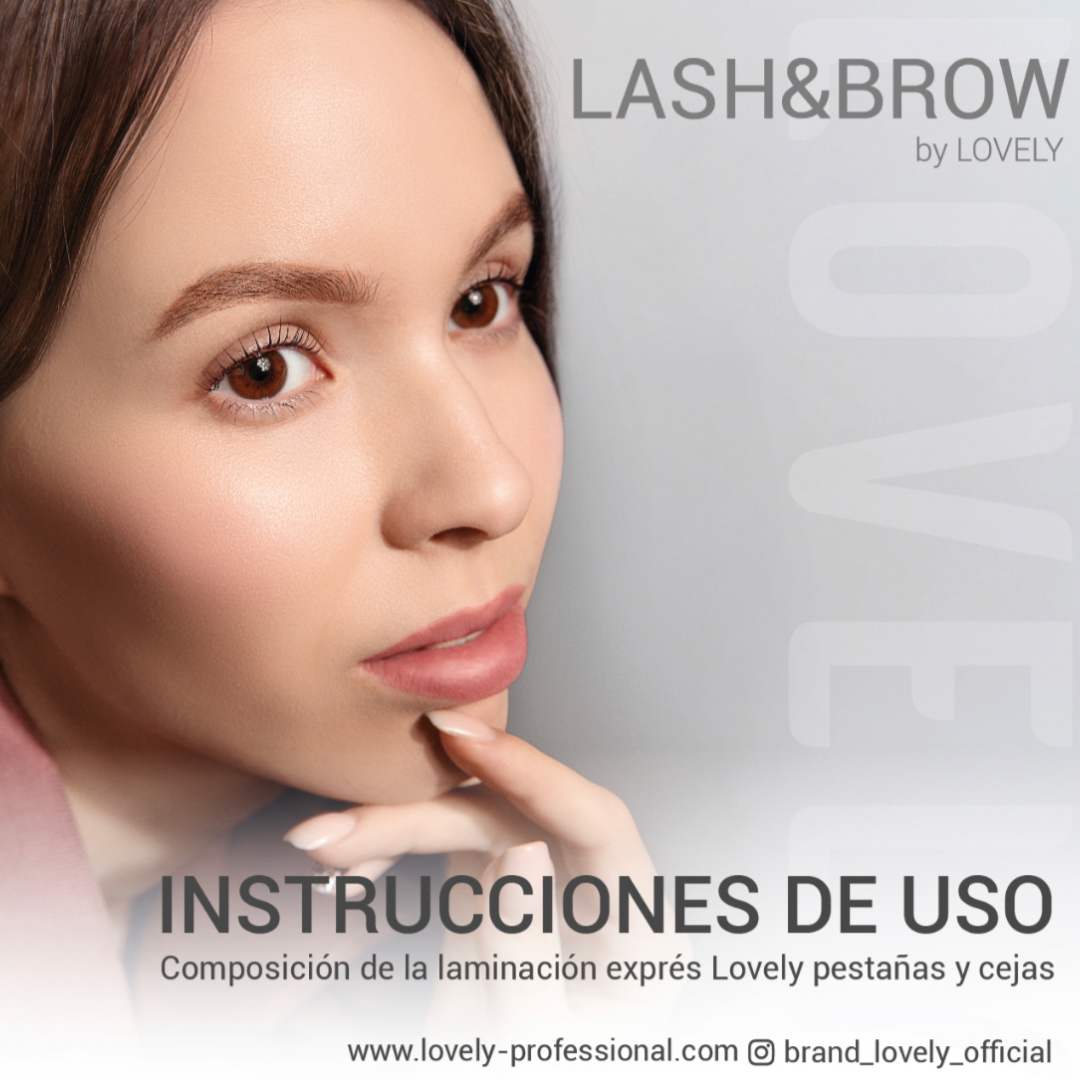 LAMI LASH & BROW Lovely Instrucciónes PDF - Lash Shop Canarias