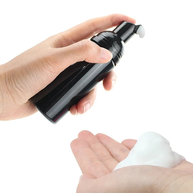 Botella para ESPUMA 50ml / espumadora para champoo de pestañas - Lash Shop Canarias Water Bottles 50ml TRANSPARENTE