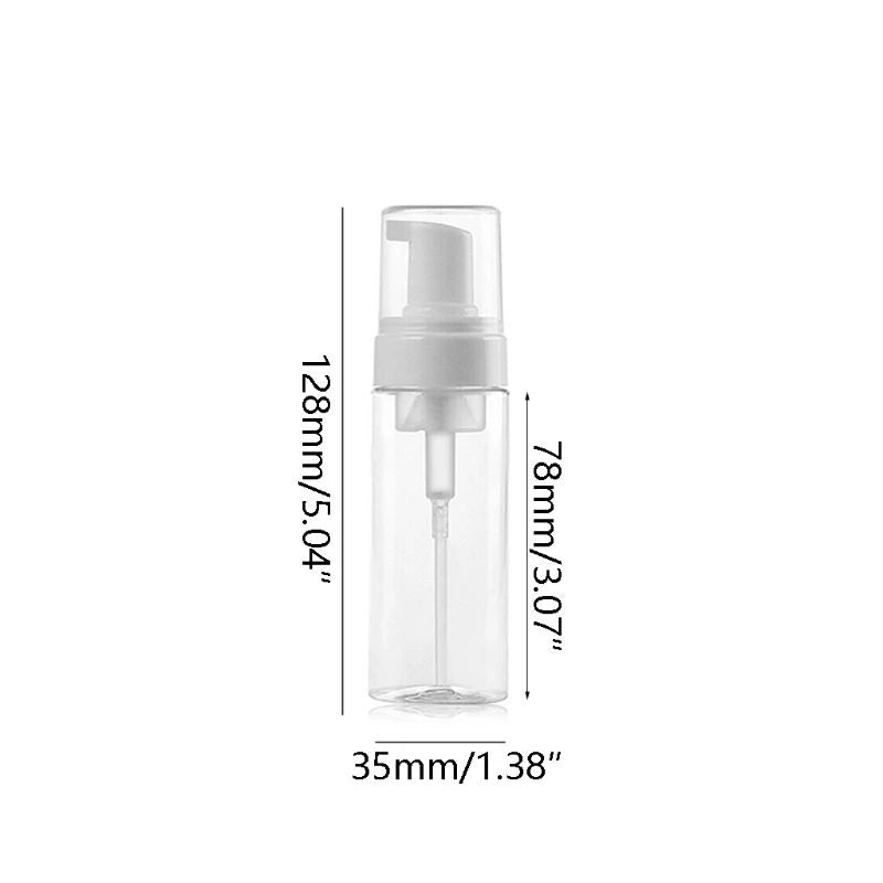 Botella para ESPUMA 50ml / espumadora para champoo de pestañas - Lash Shop Canarias Water Bottles 50ml TRANSPARENTE
