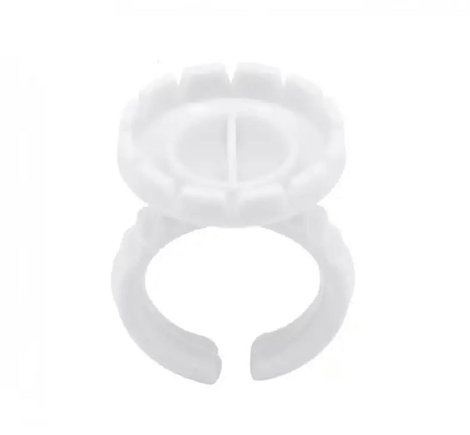 Anillos Megavolumen Extensiones de Pestañas - Lash Shop Canarias Eyelash Extensions Ring Blanco / Singular