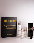 Set completo Exosomas 10% antiedad ExoDeep con caja y dispositivo