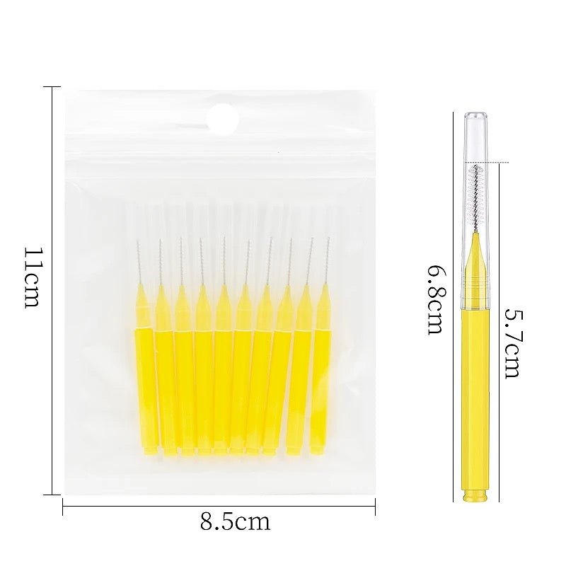 Mini Cepillos para Cejas 10un - Lash Shop Canarias dental brush Color aleatorio