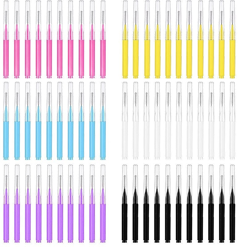 Mini Cepillos para Cejas 10un - Lash Shop Canarias dental brush Color aleatorio