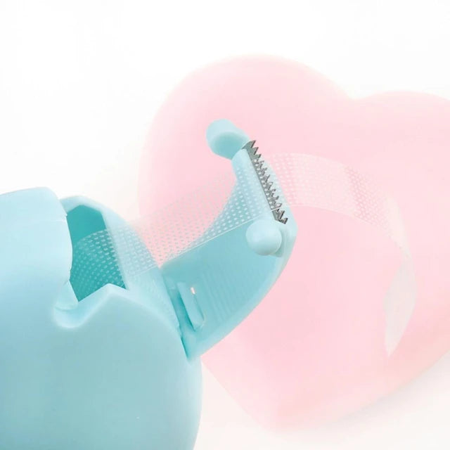 HEART TAPE CUTTER / Cortador de cinta CORAZON - Lash Shop Canarias tape cutter Rosa