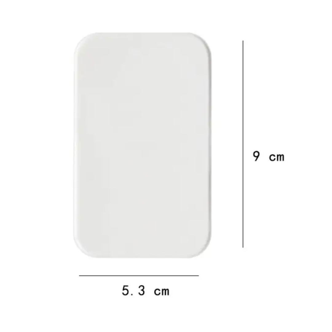 PALET de SILICONA pegajoso transparente - Lash Shop Canarias 5.3 x 9 cm