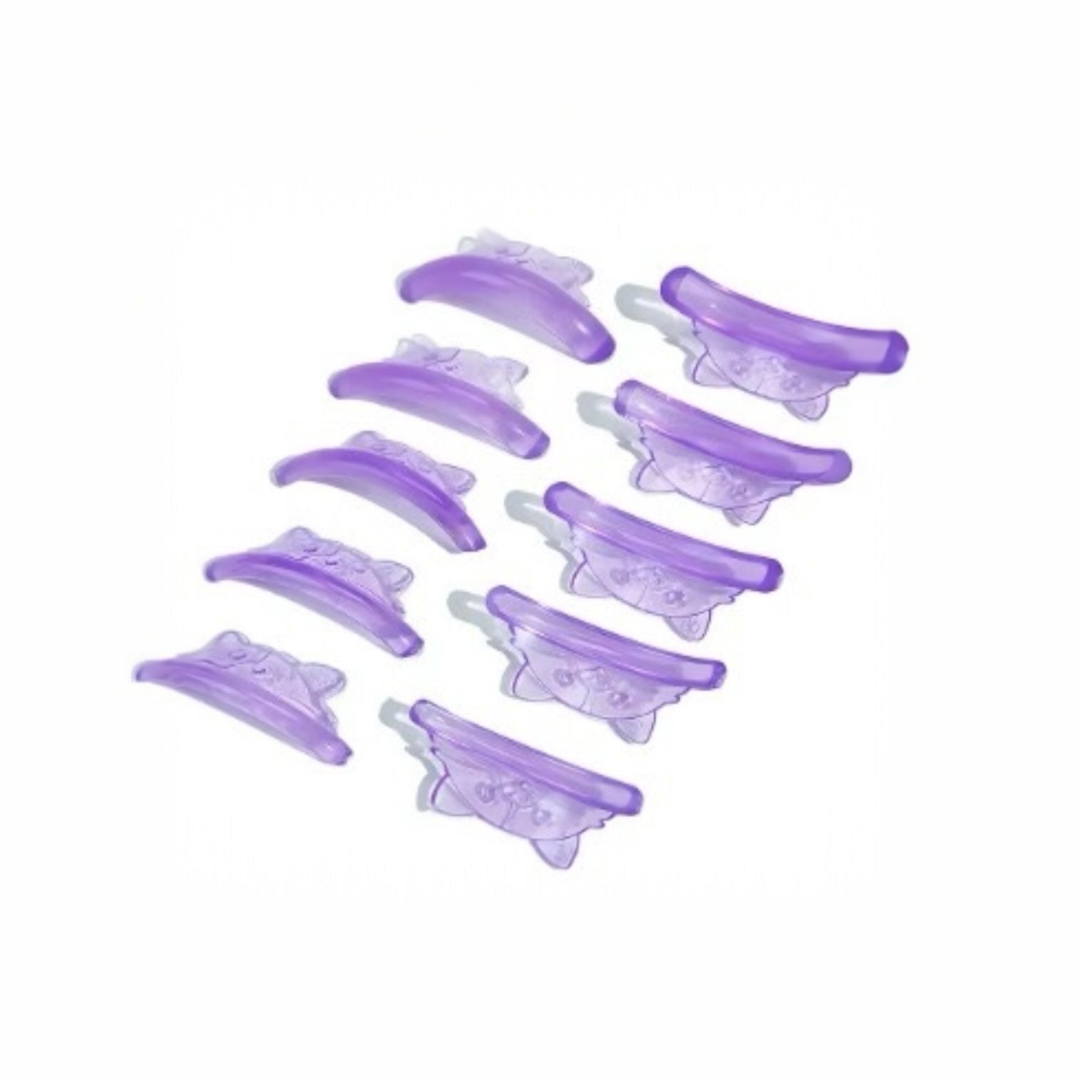 Pads de silicona C Curl para lifting de pestañas, suaves y flexibles para un ajuste cómodo sin irritaciones.
