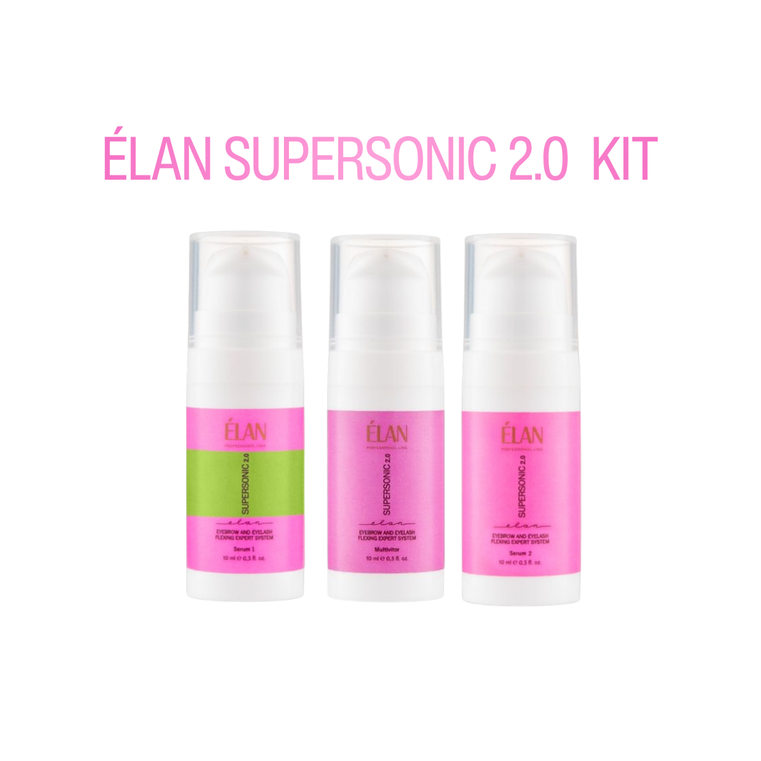 Kit Supersonic 2.0 para lifting de pestañas y laminación de cejas