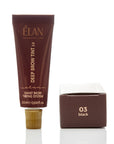 ÉLAN Deep Brow Tint Smart Brow Tinting System In the color 03 BLACK