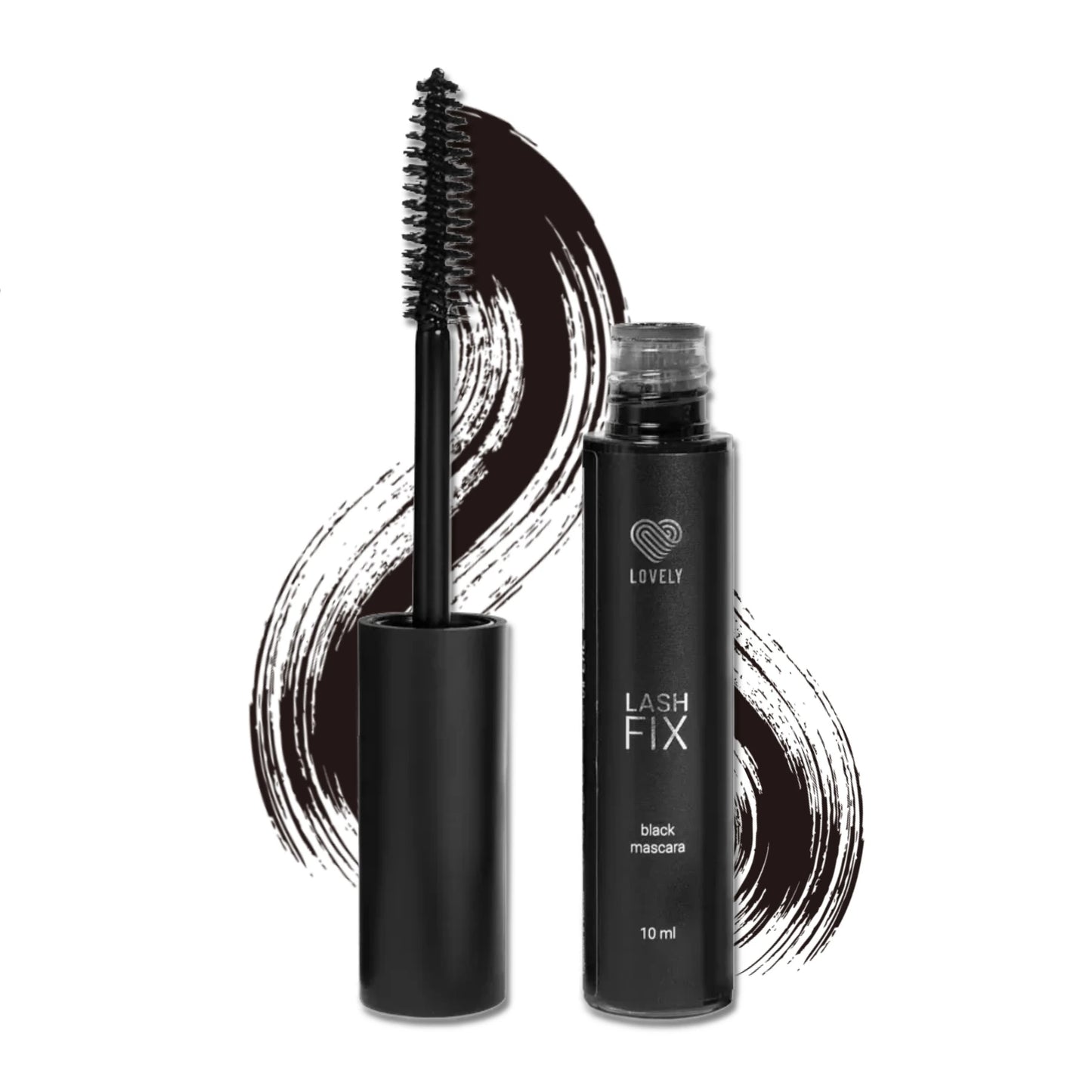 LASH FIX Mascara negra LOVELY para extensiones de pestañas