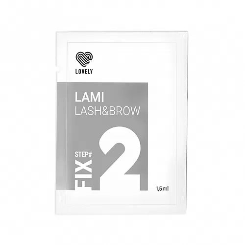 Lami Lash & Brow STEP 2: FIX