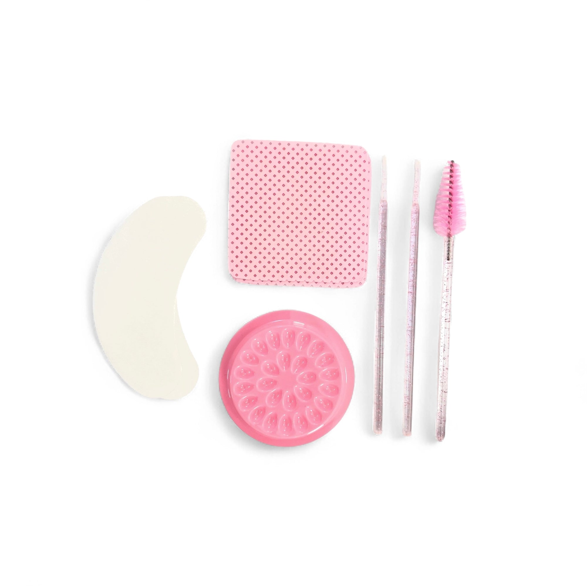 Kit mini con los desechables que necesitas para extensiones de pestañas.